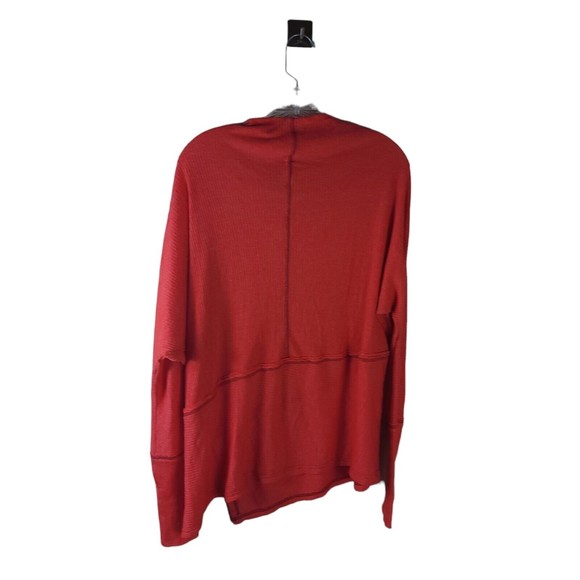 We The Free People Orange Corral‎  Size Large Boho Knit Tunic Top XS - Picture 7 of 7